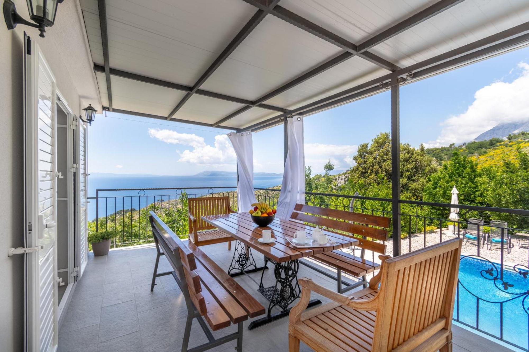 Villa With Sea View Podgora Exterior foto